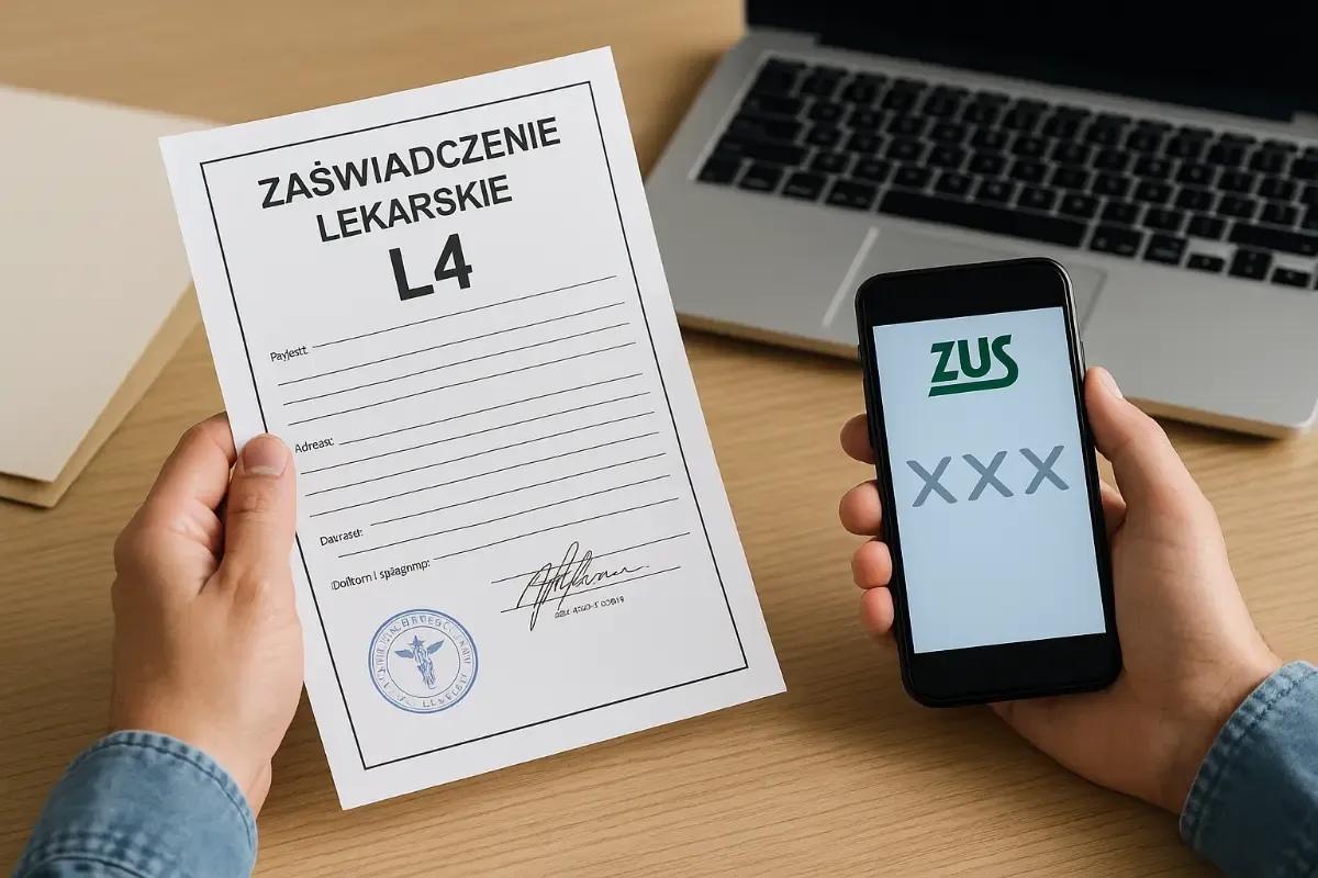 Ile czasu na dostarczenie L4 do ZUS? Uniknij opóźnień w zasiłku
