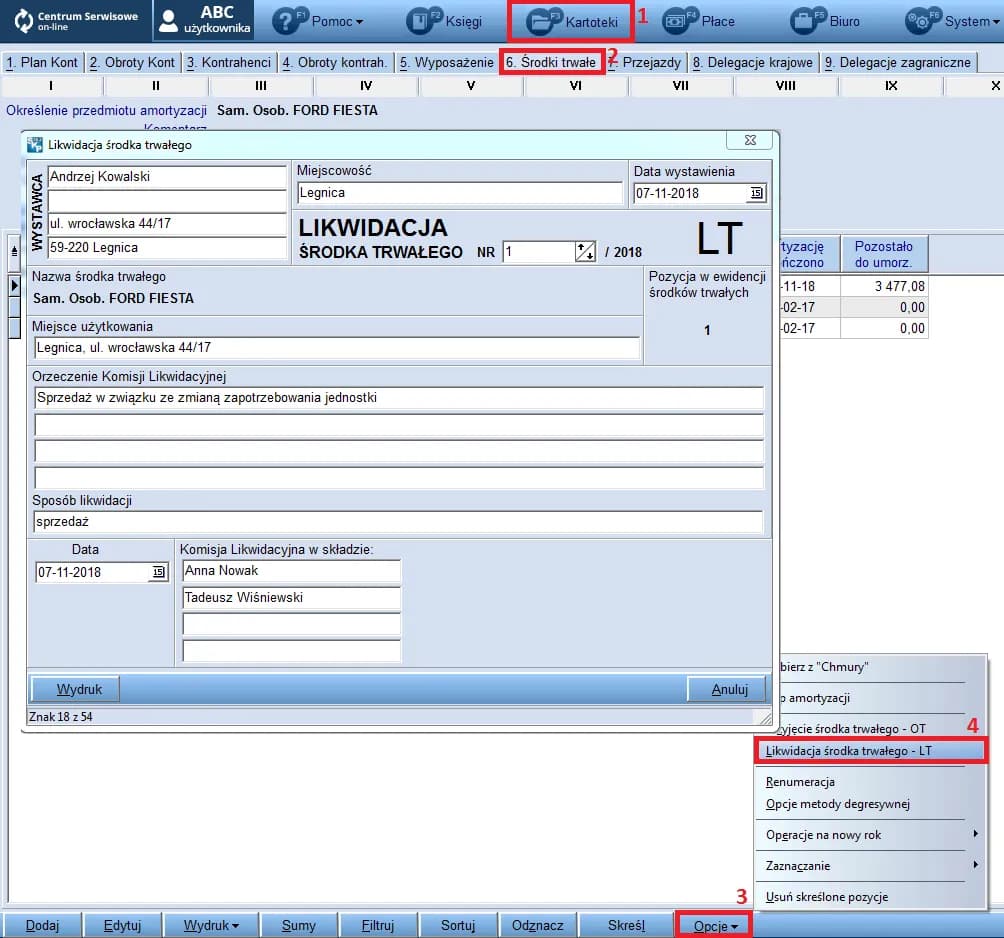 Likwidacja środka trwałego: uniknij kosztownych błędów w procesie