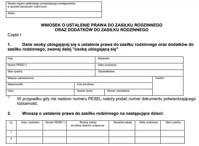 Jak wypełnić oświadczenie pracownika o dochodach rodziny krok po kroku