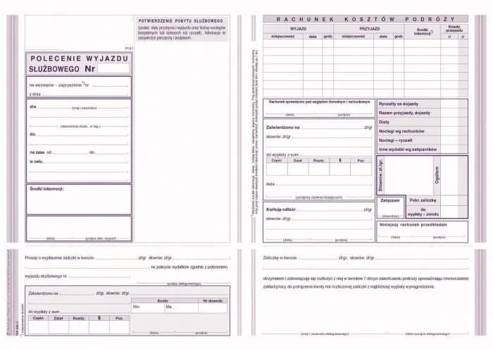 Jak wypełnić druk delegacji - uniknij najczęstszych błędów i problemów
